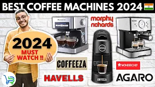 Top 5 Best Coffee Machine 2024 in India | Best coffee machine for home 2024 | Best coffee machine