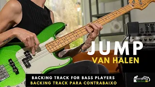 Jump - Van Halen - Backing Track Bass Tab Play Along - Tablatura Para Contrabaixo