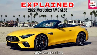 2022 Mercedes AMG SL 55 in Sun Yellow Explained