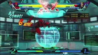 [UMvC3] Deadpool/Dante THC Teleport Explosion Combos