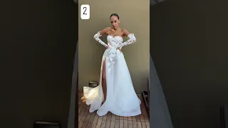 Свадебные платья силуэта принцесса