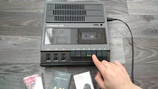 Советский кассетный магнитофон "Соната-216" / Broken soviet cassete tape player "Sonata-216"