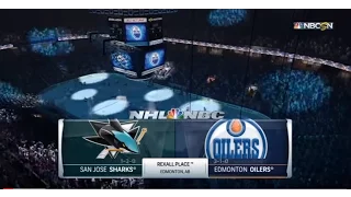 2017 NHL Play-Offs Sharks vs. Oilers