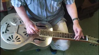 Aloha Oe played lap style on a Gretsch G9231 Guitar