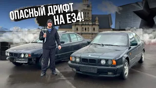 НА ЧТО СПОСОБНЫ ЛЕГЕНДЫ E34! АРАБСКИЙ ДРИФТ В РБ!