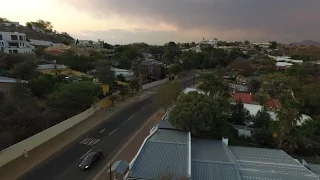 Drone flight in Windhoek, Eros Park | Полет Фантома над Виндхуком