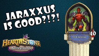 NEW JARAXXUS CARRIED ME INTO TOP 200 LEADERBOARDS!! - Hearthstone Battlegrounds