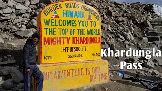 Khardungla Pass | Leh Ladakh Bike Trip | Khardungla Pass Bike Trip