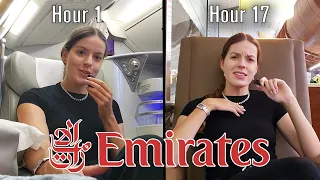 22 Hours On World's BEST Business Class, GONE WRONG (Emirates A380)