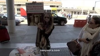Steven Tyler not happy with Air France Stop Flying Monkeys to Lab Cruelty