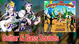 [ギタドラ] Love☆Carnival - Guitar & Bass Sounds