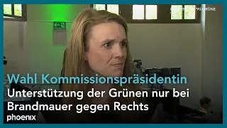 Europawahl-Spitzenkandidatin Terry Reintke (Grüne) im Interview auf dem Länderrat | 01.06.24
