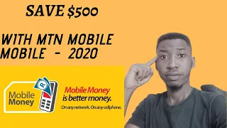 How to save with mtn mobile money 2020 in Ghana