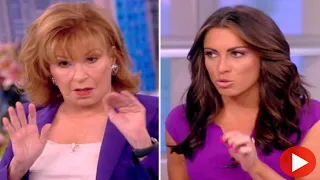 The View’s Joy Behar snaps ‘don’t let those words come out your mouth’ at co-host