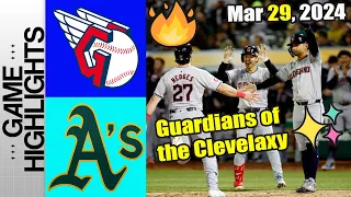 Guardians vs Athletics [Highlights Today] | One step closer to 162-0