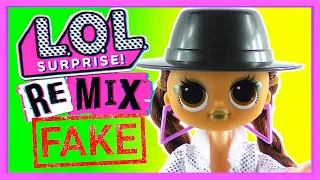 L.O.L. Surprise! O.M.G. Remix Lonestar Fashion Doll | FAKE VS REAL  | i❤L