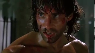 Gary Daniels fight scenes 2 "Fist of the North Star" (1995)(1) Malcom McDwell, martial arts archives