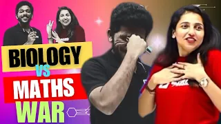 Biology Vs Maths | Archana Miss Vs Allen sir again | Menti WAR 🔥🔥 | Exam Winner ❤️