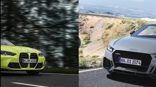 BMW M4 COMPÉTITION (450 HP) VS AUDI TT RS (400 HP) / 0-250