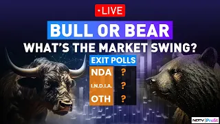 Exit Polls Results LIVE: How Will The Stock Market React? | Exit Polls 2024 LIVE | Lok Sabha