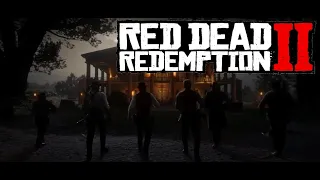 RED DEAD REDEMPTION 2-Банда Ван Дер Линде сжигают особняк Брейтуэйтов