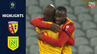 RC LENS - FC NANTES (1 - 1) - Highlights - (RCL - FCN) / 2020-2021