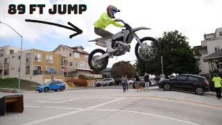 89 Foot Jump down San Diego Streets