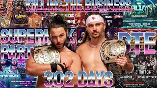 Every Young Bucks Tag Team Title Defense (2020-2021)|Killing The Business|