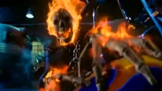 - Bad to the bone  with "the ghost rider"