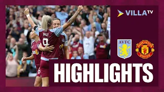 HIGHLIGHTS | Aston Villa Women 1-2 Manchester United Women