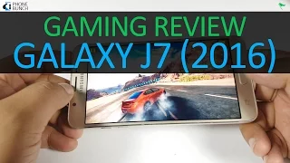 Samsung Galaxy J7 (2016) Gaming Review with High-end Games