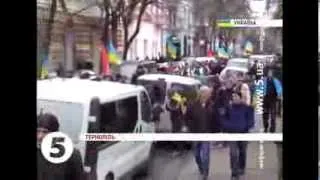 Евромайдан в Тернополе. Украина Евромайдан.