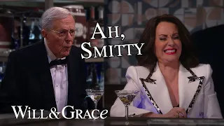 Smitty making Karen hysterically laugh for 10 Minutes straight | Will & Grace