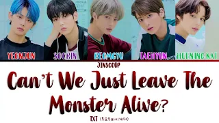 TXT (투모로우바이투게더) - CAN'T WE JUST LEAVE THE MONSTER ALIVE? (Color Coded Lyrics Eng/Rom/Han)