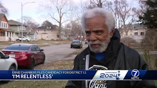 Former state senator Ernie Chambers running to represent District 11 in Nebraska Legislature