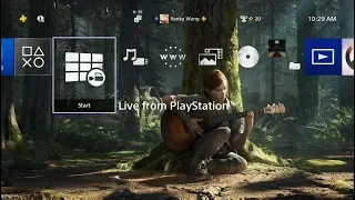 The Last of Us Part II Duality Dynamic Theme PS4