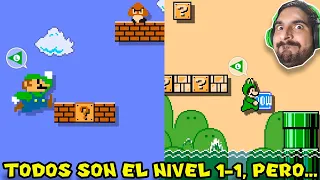 EL SUPER MUNDO 1-1 ES UNA LOCURA... - Super Mundo 1-1 Mario Maker 2 Pepe el Mago (#4)