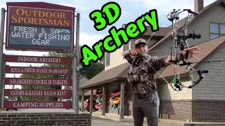 Is This the Best 3D Archery Course in Maine??? | Hoyt Ventum | Mathews V3X