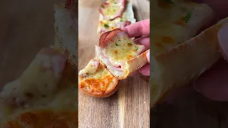 I bet you haven’t tried a Crispy Baked Ham & Cheese Sandwich LIKE THIS 🤯 #shorts #sandwich