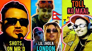 INDIAN RAPPER REACTS TO NEPALI HIP-HOP ARTIST 🇮🇳🇳🇵❤️| Lil Jhola - London reaction 🤯🔥🔥🔥| trending 👽🇳🇵