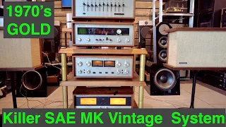 Killer SAE Vintage Audio System from the 70's GORGEOUS!