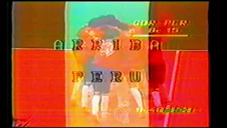 PERU VS ALEMANIA ORIENTAL - Checoslovaquia 86
