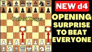 Another NEW d4 Opening to Surprise Every Opponent | Full of Traps ⭐️⭐️⭐️⭐️⭐️