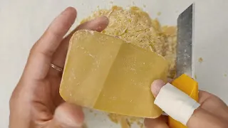 old soap cutting/ soapasmr/ butterfly soap 🦋