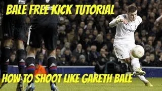 Gareth Bale Free Kick Tutorial | Kick it Like the Pros Episode 2