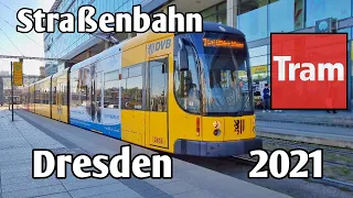 Tram Dresden - Straßenbahn Dresden 2021 | DVB 2021