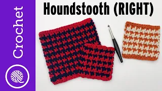 How to Crochet Houndstooth | Harry Styles cardigan