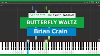 Brian Crain - "Piano Lessons" BUTTERFLY WALTZ - Piano Tutorial HD