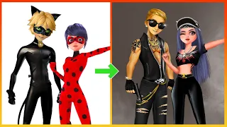 Miraculous: Ladybug And Cat Noir Glow Up Into Bad Boy, Bad Girl - Miraculous Transformation