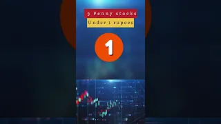 Best penny stocks under 1 rupees | penny stocks #stocks #shorts